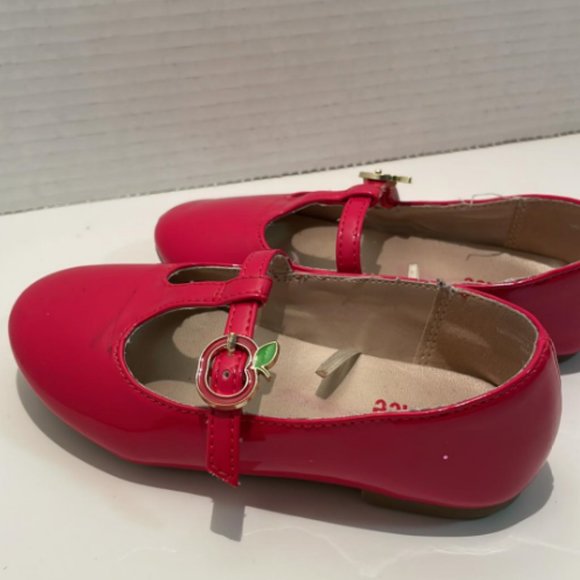 Charming Gymboree Red Patent Mary Janes  size 8 - Picture 6 of 9